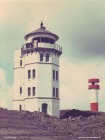 Der alte Leuchtturm muss dem Deichbau weichen, aufgenommen 1978
