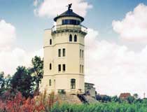 Alter Leuchtturm Krautsand 1966